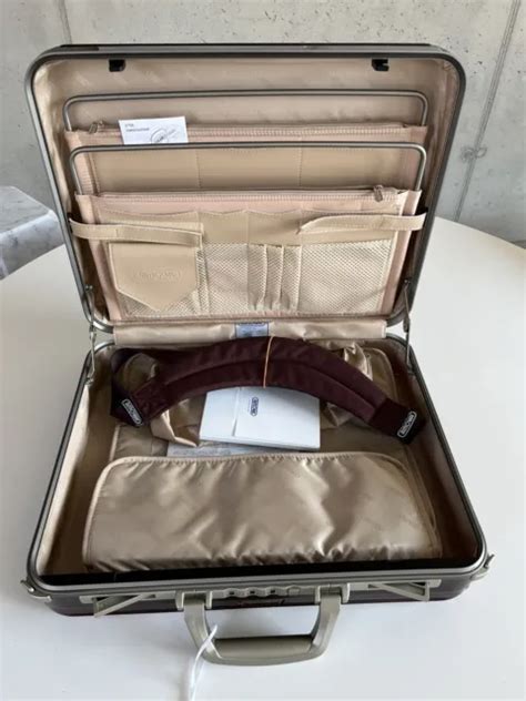 RIMOWA Limbo Attache Notebook L Business Briefcase I Full .